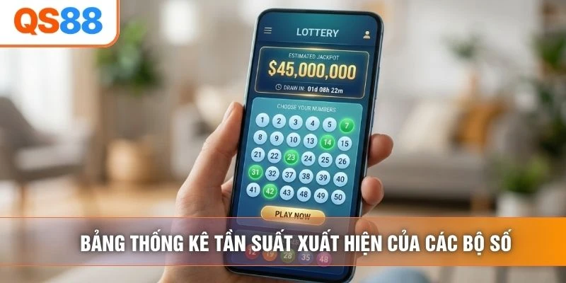 Bảng thống kê tần suất xuất hiện của các bộ số Bảng thống kê tần suất xuất hiện của các bộ số