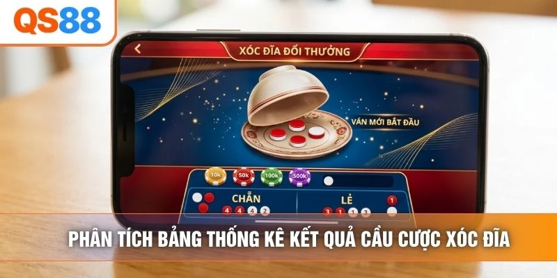 Phân tích bảng thống kê kết quả cầu cược xóc đĩa