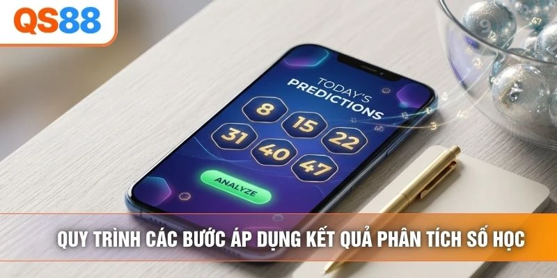 Quy trình các bước áp dụng kết quả phân tích số học Quy trình các bước áp dụng kết quả phân tích số học